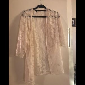 Express lace kimono! One size